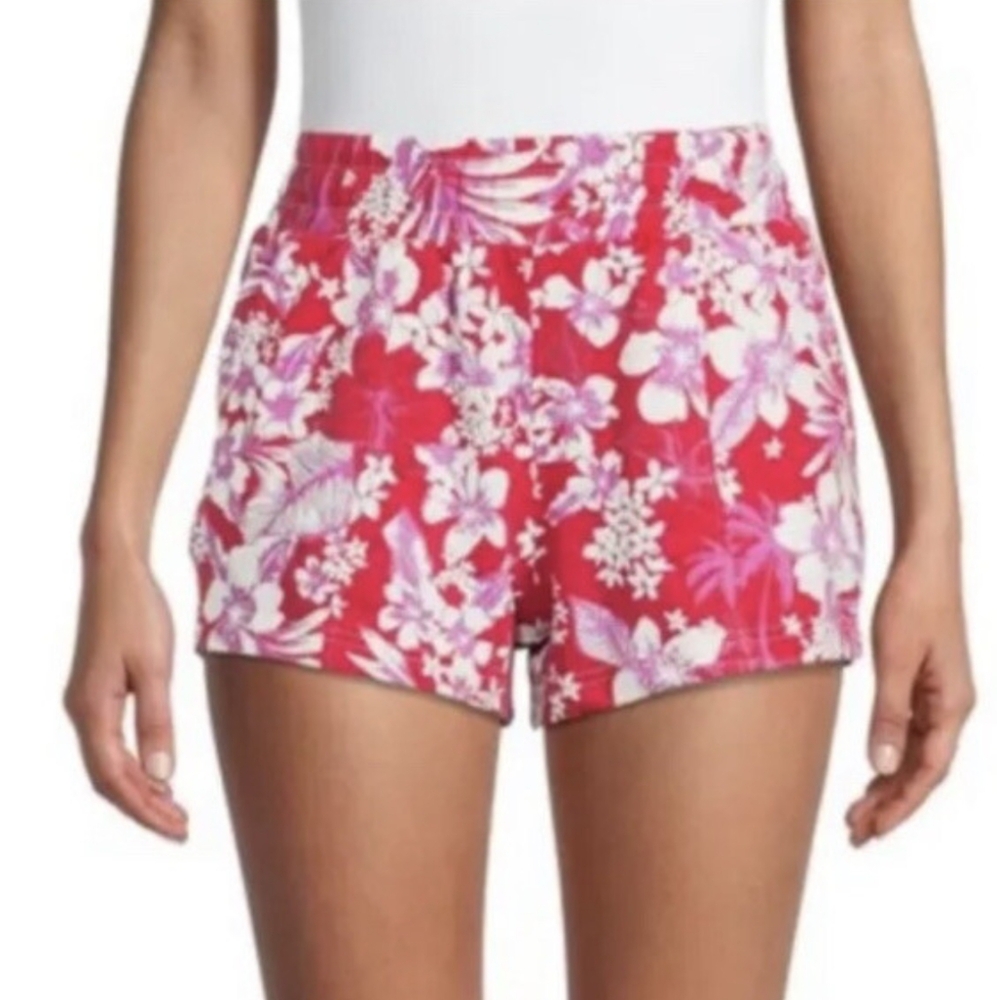 No Boundaries Tropical Knit Shorts